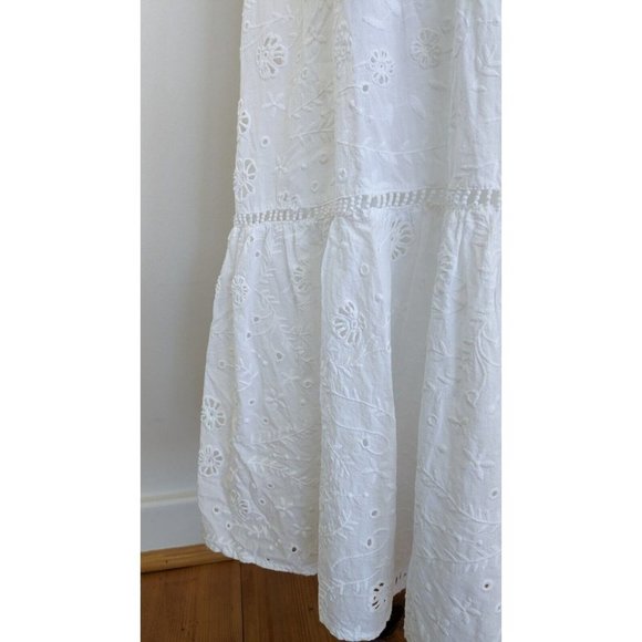 Aje Silvatica BRODERIE Midi Dress White - Picture 10 of 15